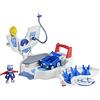 PJ Masks: Eroi Super Power, playset PJ Power Q, playset con Auto e Action Figure, Giocattoli dei Superpigiamini per Bambini e Bambine