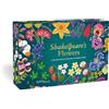 Skittledog Shakespeare's Flowers: A 1000-Piece Circular Jigsaw Puzzle