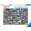 Ravensburger Puzzle 17080-99 Beautiful Places in Europe - Puzzle da 3000 pezzi per adulti e bambini dai 14 anni in su