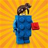 LEGO 71021 Series 18, #3, Minifigure Blue Brick Suit Girl Minifigure