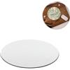 hi!dea™ Tappetino mouse tondo personalizzabile in gomma BLAIR ROUND personalizzate o neutre