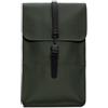 RAINS - Zaino impermeabile unisex, borsa per computer portatile, per lavoro o viaggio, Verde, Regular, moderno