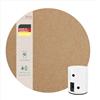 Feltd. Eco - Sottofondo in feltro adatto per Kartell Componibili Container comodino rotondo sottofondo (cammello, 30,3 cm)