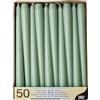 Papstar Candele a punta 88341, diametro 2,2 cm, 25 cm, colore verde giada