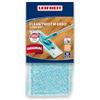 Leifheit CLEAN TWIST M ERGO super soft Panno pavimenti sensibili, panno lavapavimenti in fibre speciali, Panno ideale per laminati e parquet pulizia