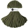 Bobbiny Jumbo 9 mm intrecciato macramè (avocado) 100 m