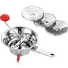 Pedrini passaverdure con 3 dischi in acciaio inox