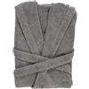 HABIDECOR ACCAPPATOIO CAPUZ TWILL, COTONE EGIZIANO GRIGIO ATMOSFERA, S