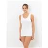 EMMEBIVI MAGLIA SPALLA LARGA EMMEBIVI 30812 01 BIANCO