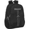 safta KAPPA DARK - Zaino scuola per bambini, ideale per bambini di diverse età, comodo e versatile, qualità e resistenza, 32 x 16 x 44 cm, Nero, M, Casual