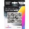 Asmodee Gamegenic - Set di dadi 6 lati Moon 16 mm (12 pezzi)