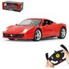 JAMARA 404305 - Ferrari 458 Italia Veicolo, Scala 1:14, Rosso