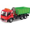 Burago Bburago Camion municipio pressofuso con gancio di lavoro sollevatore e gru giocattolo da collezione - scala 1:50