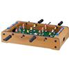 Relaxdays Biliardino da Tavolo, per Bambini e Adulti, Calcio Balilla, HLP: 11 x 51 x 50 cm, Legno MDF, Verde Marrone