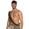 Boland 00635 - Cintura per cartucce in plastica, lunghezza circa 160 cm, atrrappe, imitazione, cintura, messicano, gangster, cowboy, militare, soldato, accessorio per costumi, carnevale