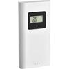 TFA Dostmann Trasmettitore di temperatura con display, trasmettitore da esterno, per stazione meteorologica wireless Horizon 35.1155.01, bianco, (L) 50 x (P) 30 x (H) 97 mm