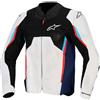 Alpinestars giacca uomo Ast v3 Air - Grigio Blu Rosso