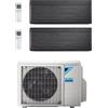 CLIMATIZZATORE CONDIZIONATORE DAIKIN BLUEVOLUTION DUAL SPLIT STYLISH FTXA35+FTXA50 / 2MXM50A-9 R32 - 12000+18000 BTU - WI-FI INCLUSO - in diversi colo