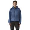 Patagonia Down Sweater Hoody W - giacca in piuma - donna, Blue/Blue