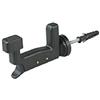 OEM SYSTEMS COMPANY Ferma Imposte Fermaimposte Fermapersiane a Vite Automatico colore Nero 10pz