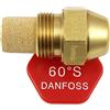 Danfoss 030F6914 - Ugello dell'olio a getto piatto, angolo di 60°, 0,65 USgal/h, 2,67 kg/h