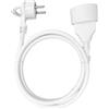 ORNO AE-13194(GS) Cavo Prolunga Elettrica Pvc H03vv-f 2x0,75 MM² 230VAC - 1x2P+Z (Schuko) (1,5m)