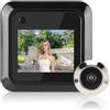 Oreilet Spioncino Digitale, Schermo LCD 2,4 Pollici Spioncino Elettronico per Campanello, Telecamera Grandangolare 95° per Porta per la Sicurezza Domestica dell'appartamento