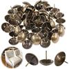 Keadic 60 pezzi [1-3/40,6 cm di diametro] puntine antiche per tappezzeria mobili e chiodi kit assortimento per mobili imbottiti, pannelli in sughero o progetti fai da te - bronzo