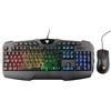 Itek Combo Tastiera e Mouse Itek T20 - Tastiera a Membrana RGB Multimediale, Mouse con software RGB sensore P3212
