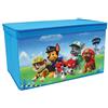 Fun House 712540 Pat'sorveglianza-Baule per Giocattoli, Pieghevole, in Poliestere, Colore: Blu, 55,5 x 34,5 x 34 cm
