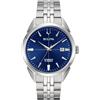 BULOVA Sutton Automatic Men's Watch, Blue 96B425, cassa in acciaio e bracciale, classico, Classico