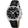 Festina Orologio Uomo in Acciaio Inossidabile e Pelle Nero F16760/4