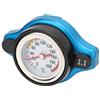 Generic Tappo Radiatore Universale in Lega di Alluminio con Indicatore di Temperatura, Design 2 in 1 per Auto, Moto, ATV Alta Precisione, Lunga Durata (testa piccola 1.1)