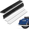 Amazicha - Riflettori neri per Harley Latch Covers, visibilità laterale 2014-2020