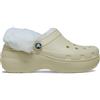 Crocs Classic Platform Fuzz Lined Clog 38-39 EU Black