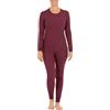 Fruit of The Loom Women's Micro Waffle Premium Thermal Set, Smoke Heather, Medium