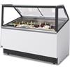 Mondial Vetrina gelato e pasticceria gelata - 16 vaschette da 5 L - Temp. da: -14°-1°C / a: -10°C +5°C - Cm 151.9