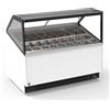 Mondial Vetrina gelato e pasticceria gelata - 18 vaschette da 5 L - Temp. da: -14°-1°C / a: -10°C +5°C - Cm 168.4
