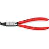 KNIPEX Pinza per anelli di sicurezza per anelli di sicurezza interni a fori rivestiti in resina sintetica 170 mm, 44 21 J21