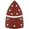KWB 4961-08 Triangoli di levigatura QUICK-STICK, Holt & metal, autoadesivi, 100 x 62, 93 mm, per levigatrici triangolari Bosch PSM 160 A, PRIO, VENTARO, Skil Octo 7208