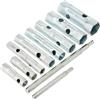 Silverline 571532 Set di Chiave a Tubo, 8 Pezzi, 8-22 mm