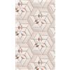 Livingwalls Travel Styles - Carta da parati in tessuto non tessuto, carta da parati astratta in bianco e crema, per diversi ambienti, 1,59 m x 2,80 m