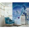 Komar Carta da parati fotografica in tessuto non tessuto, motivo: Frozen Ice Castle, dimensioni 200 x 250 cm, per cameretta dei bambini