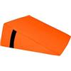 Quirumed Cuscino Triangolare, Misure 28 x 30 x 13 cm, Colore Arancione, Ergonomico, Similpelle, Imbottitura Flessibile, Cuscino Massaggiante, Fisioterapia, Supporto Schiena
