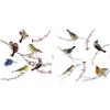Komar Fenstersticker - Birds - Größe 31 x 31 cm - Komar, Kinderzimmer, Wandaufkleber, Wanddekoration, Wandsticker