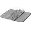 Guzzini - Eco-Kitchen, DRY&SAFE, Scolapiatti con Tappetino - Grigio Opaco, Capacità 12 piatti - 18580033