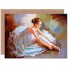Fine Art Prints - Biglietto di auguri con stampa di scarpe da ballo, con busta, di qualità premium
