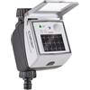 Claber Tempo myAquaSolar - Programmatore 1 via con pannello solare integrato, controllo smart Bluetooth® tramite app myClaber, 2 programmi, senza batterie, attacco 3/4", compatibile sensore pioggia.