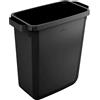 Durable Bidone Durabin Eco 60 Litri, Certificato Blue Angel, con Maniglie, Nero, 1800503221