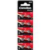 Camelion 12051007 - Pile a bottone alcaline, senza mercurio, AG7/LR57/LR926/395 (1,5 V, confezione da 10)